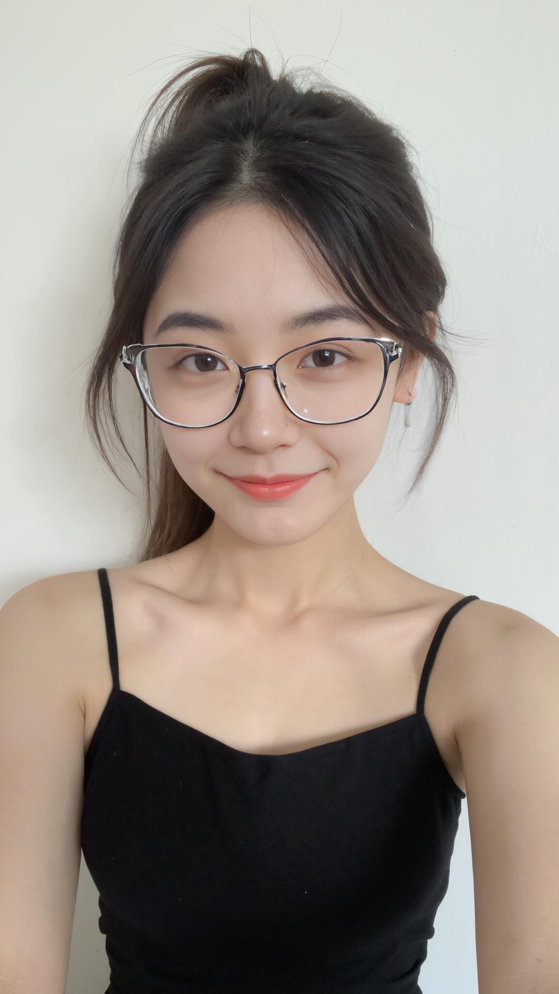 我戴眼镜好不好看?